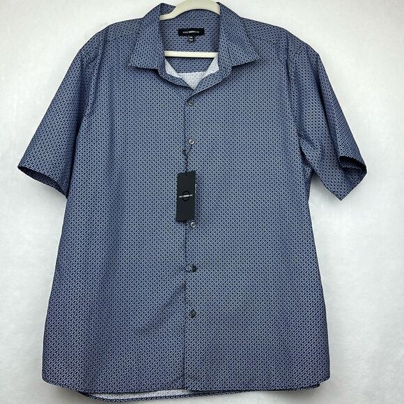 NWT West Zero One Short Sleeves Button-up Shirt Sz XXL - Picture 1 of 7